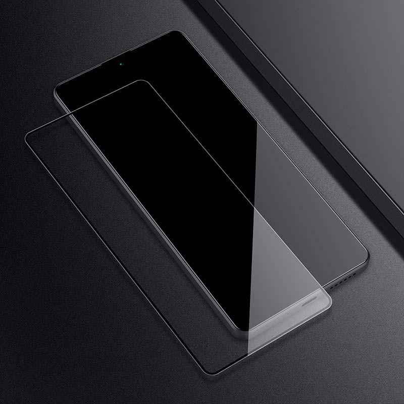 fotografia real do Protector de ecrã de vidro temperado 3D CP+ Pro de Nillkin para Xiaomi Redmi Note 13 4G