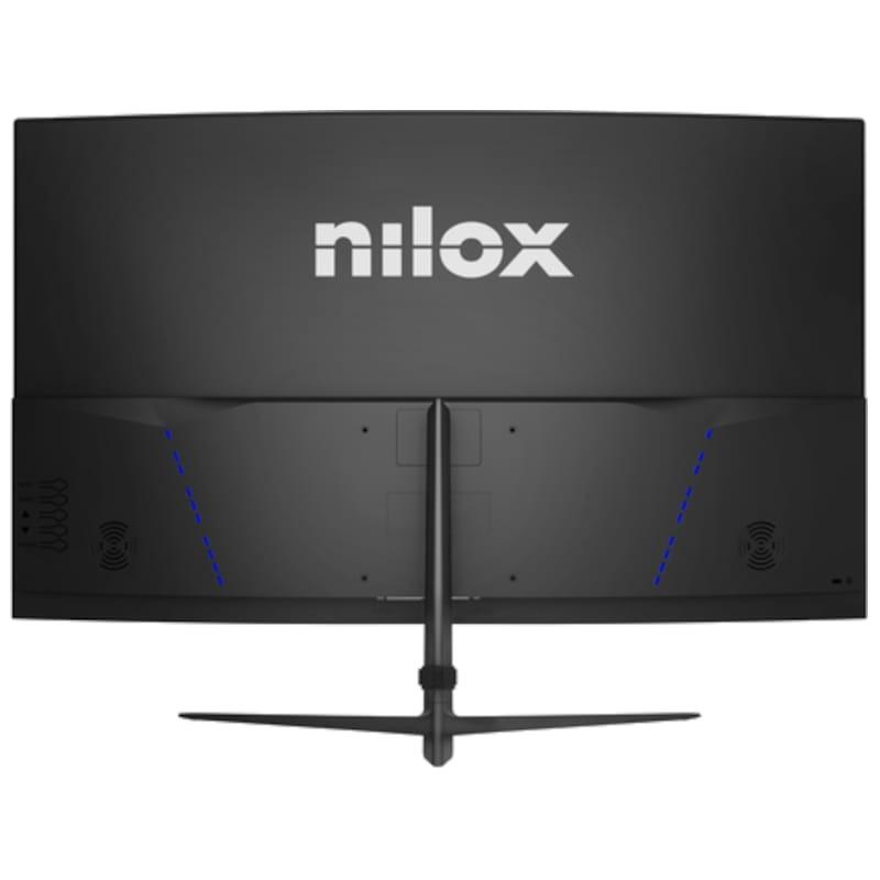 Nilox NXM24CRV01 23,8 FHD VA 165Hz FreeSync Negro - Monitor Gaming Vista de la parte trasera