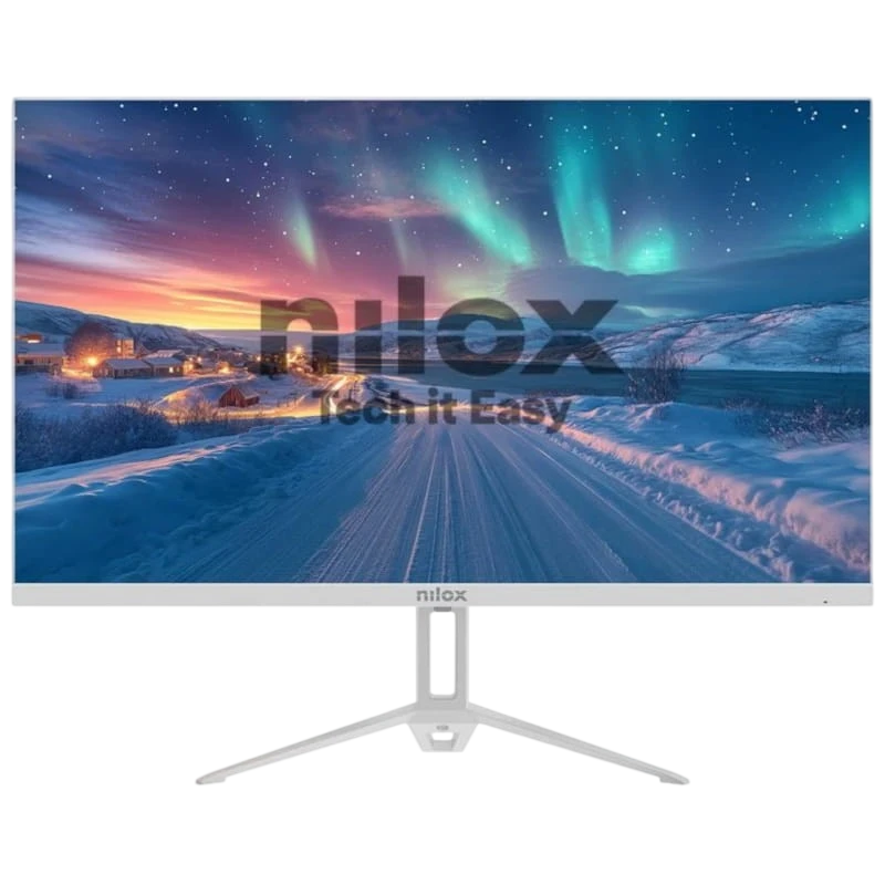 Nilox NXM24FHD100W 23.8 Full HD IPS Blanco - Monitor PC