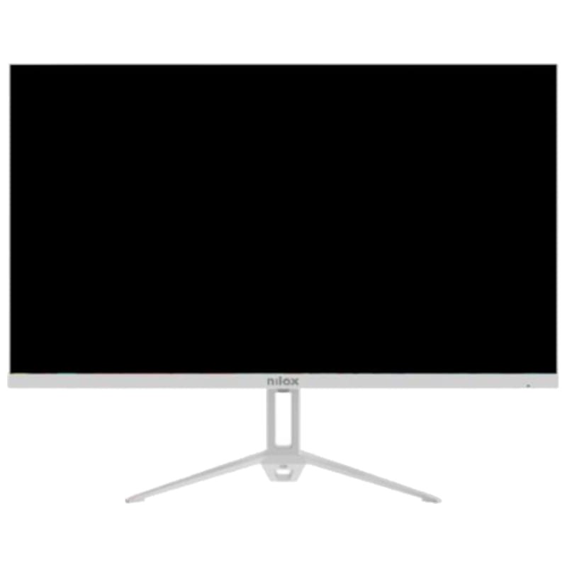 Vista frontal del Monitor Nilox NXM24FHD100W 27 Full HD IPS Blanco