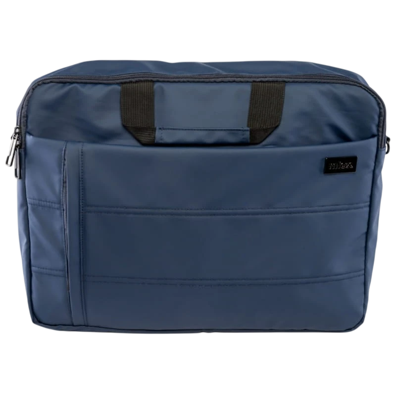 Nilox Style Azul - Maletín para portátiles de 15.6