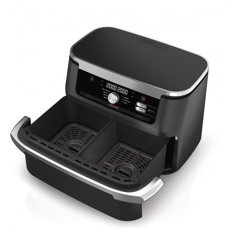 Ninja AF500EU 10,4 L Preto - Imagem da fritadeira de ar com cesto aberto
