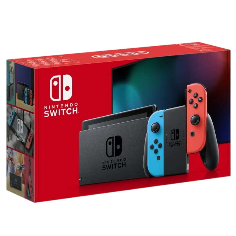 Nintendo Switch Azul/Neón Rojo/Neón - Versión 3