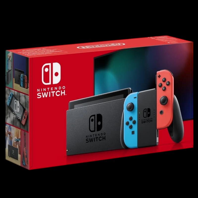 Nintendo Switch Azul/Neón Rojo/Neón - Versión 3