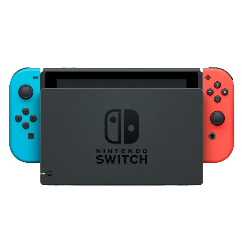 Nintendo Switch Azul/Neón Rojo/Neón - Versión 3 - consola y mandos