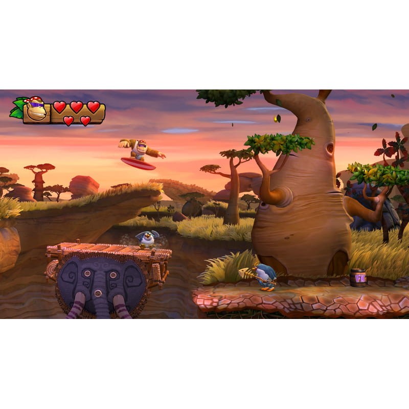 Donkey Kong Country: Tropical Freeze Nintendo Switch Imagen del juego Donkey Surfero