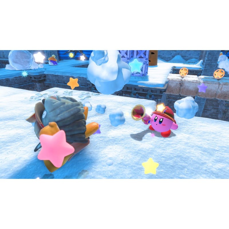 Kirby e Forgotten Land Padrão Nintendo Switch Frozen Kingdom