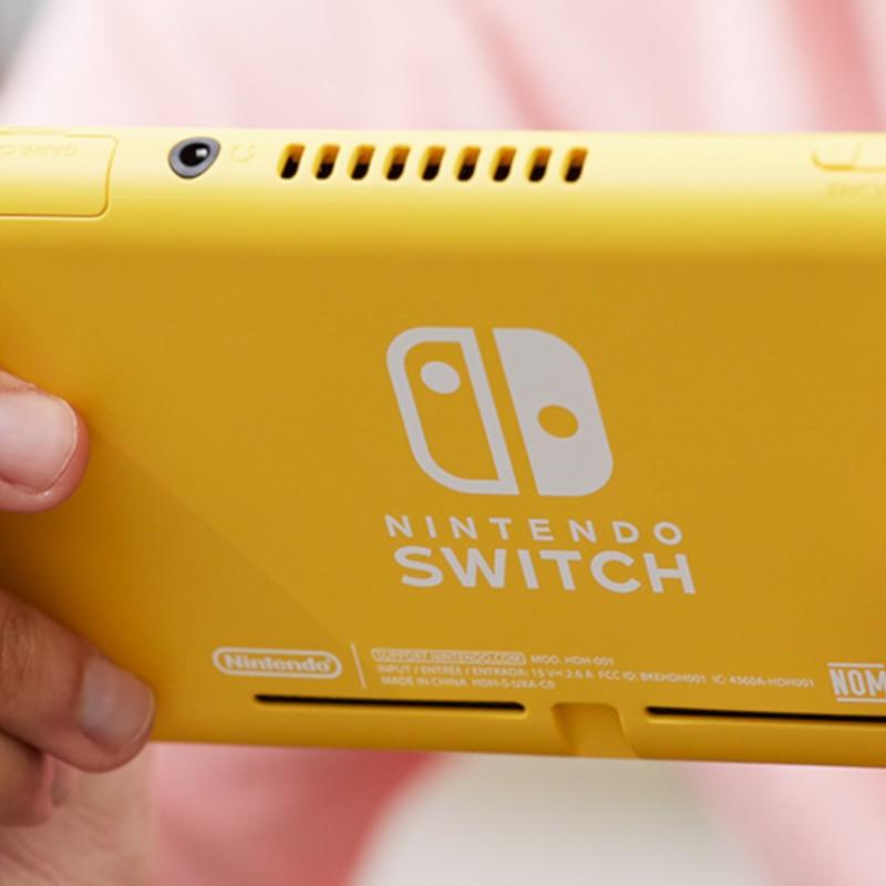 Nintendo Switch Lite Amarillo - cómoda