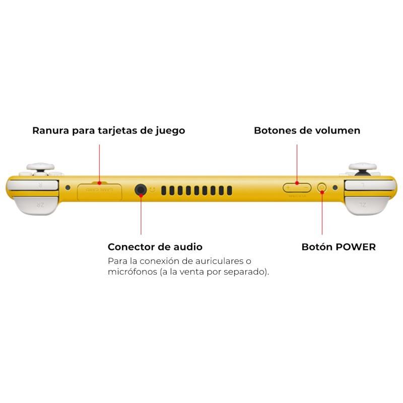 Nintendo Switch Lite Amarillo - superior