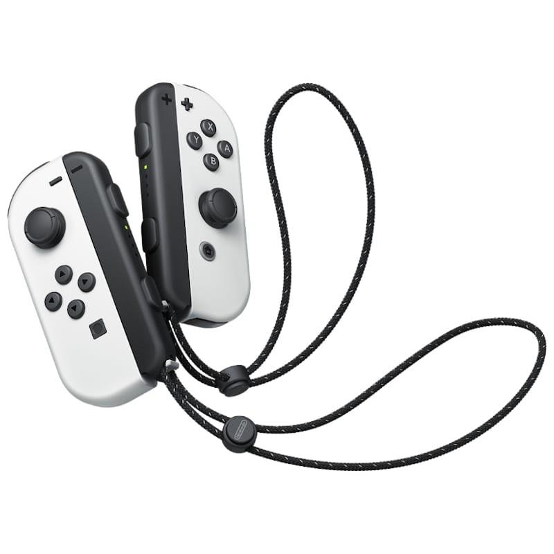 correas para mandos Joy-Con de la Nintendo Switch Blanco - Modelo OLED