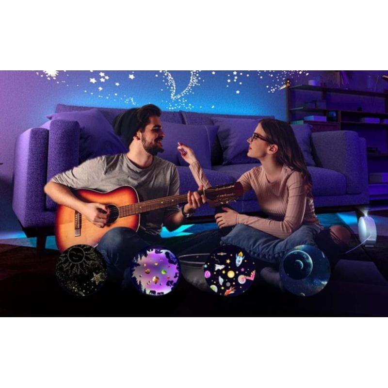 Proyector de estrellas NiteBird LB4 para sesiones de música