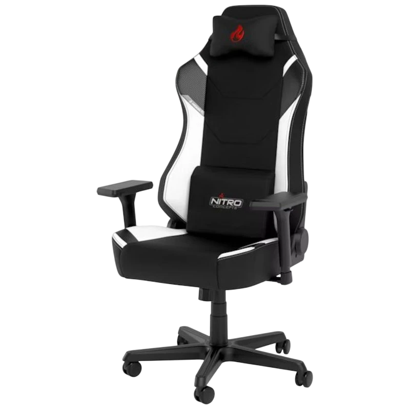 Nitro Concepts X1000 Preto/Branco - Cadeira para jogos