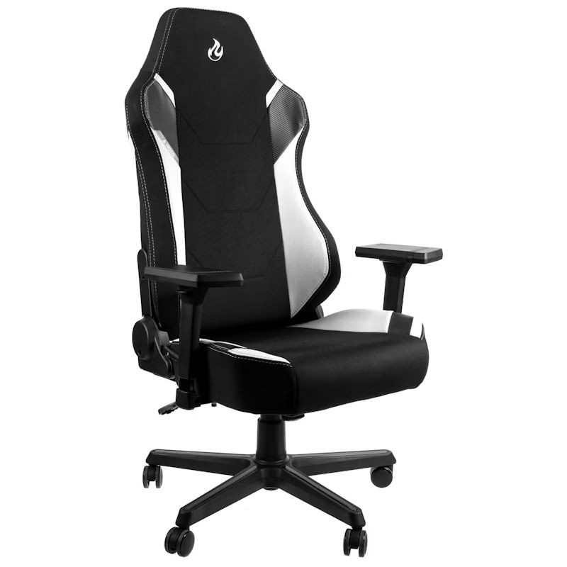 Avant de Nitro Concepts X1000 Noir/Blanc - Chaise de jeu