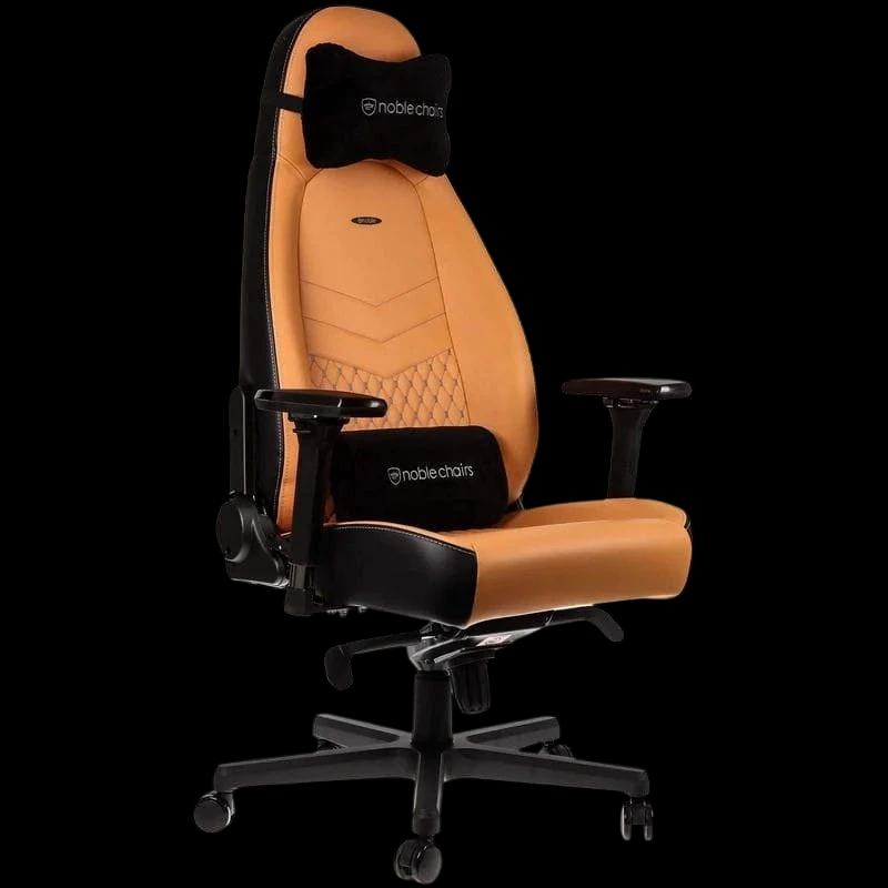 noblechairs ICON Real Leather Cognac - Cadeira para jogos