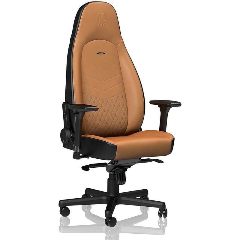 noblechairs ICON Real Leather Cognac - Silla Gaming imagem frontal