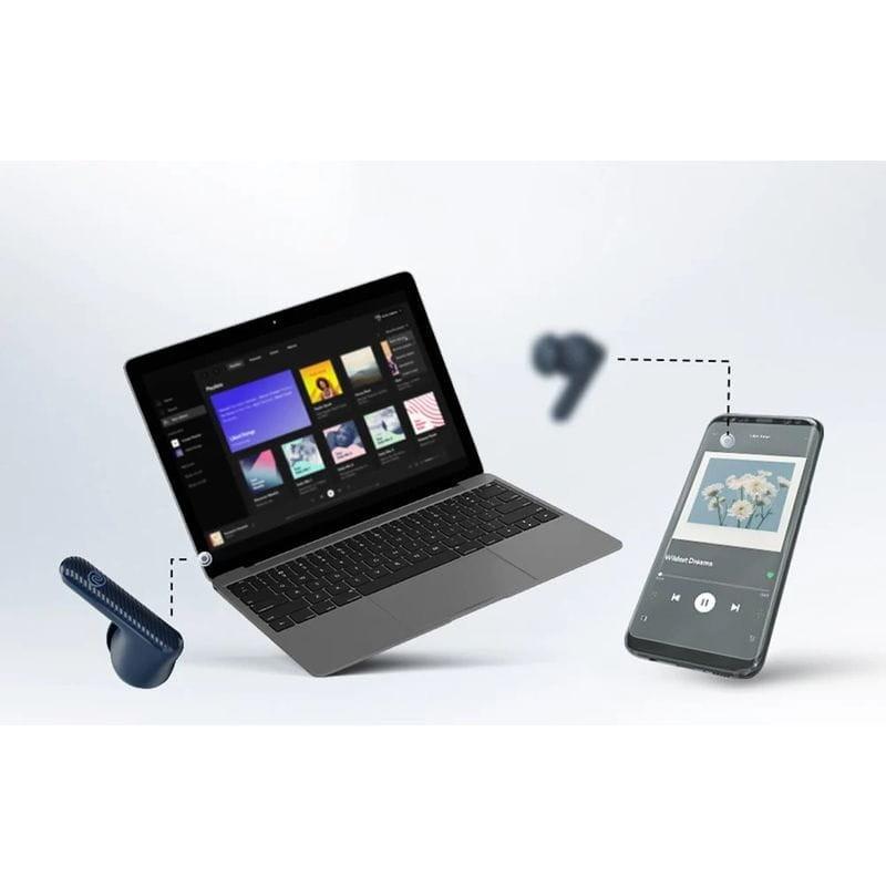 Múltiples dispositivos de Noise Aura Buds TWS Negro - Auriculares Bluetooth