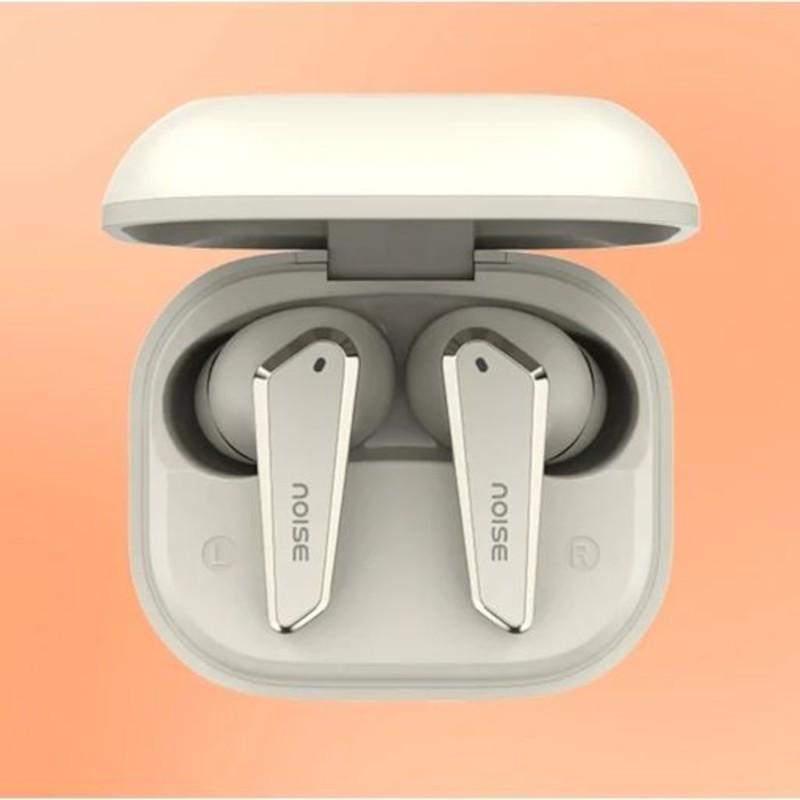 Desde arriba de Noise Buds N1 TWS Beige - Auriculares Bluetooth