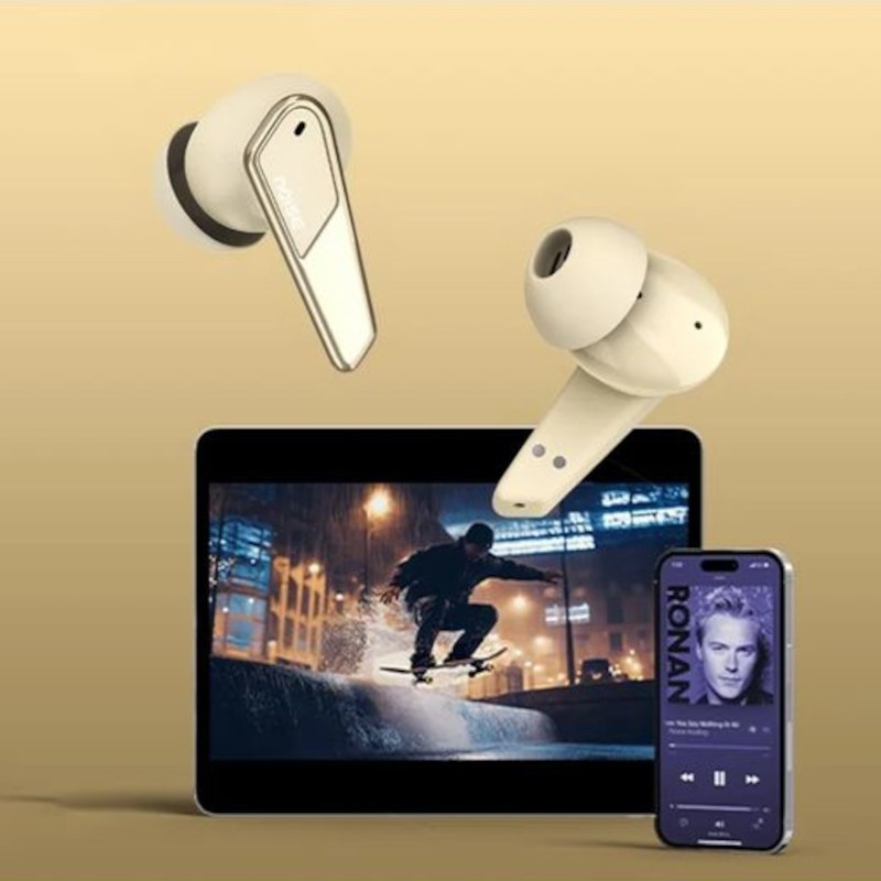 Plusieurs appareils de Noise Buds N1 Pro TWS Beige - Casque Bluetooth
