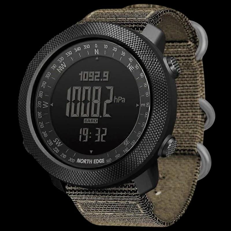 North Edge Apache con Correa de Nailon Caqui - Reloj Digital