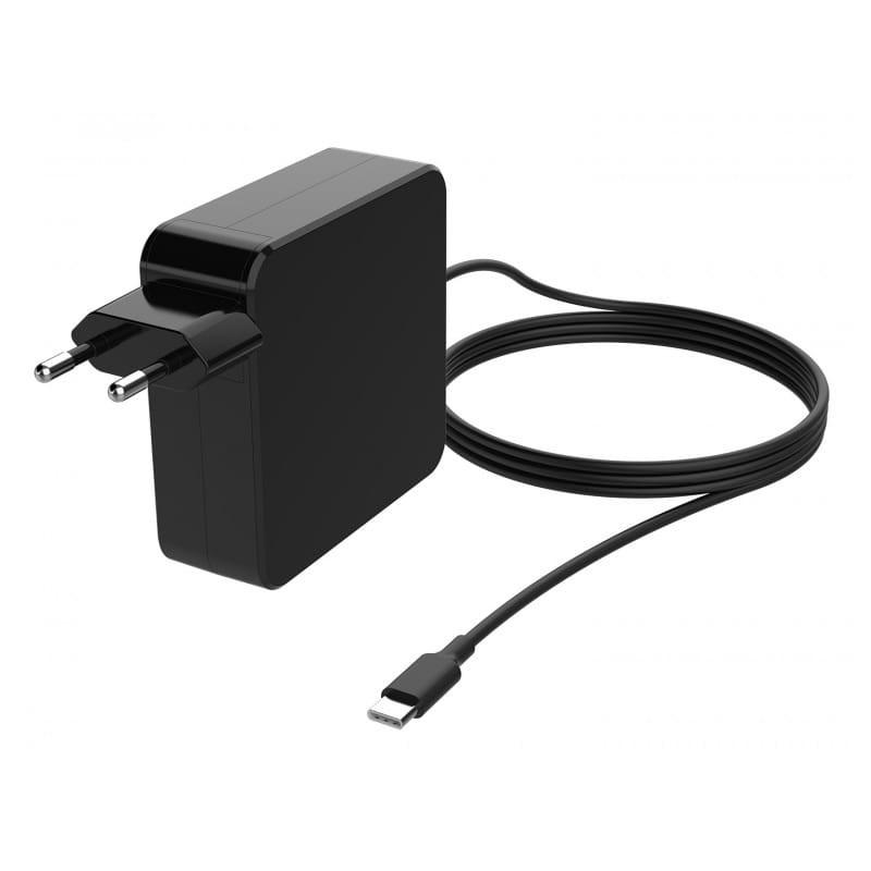 Leotec LENCSHOMETC65 - Negro - Incluye adaptador USB-C imagen con cable enrrollado