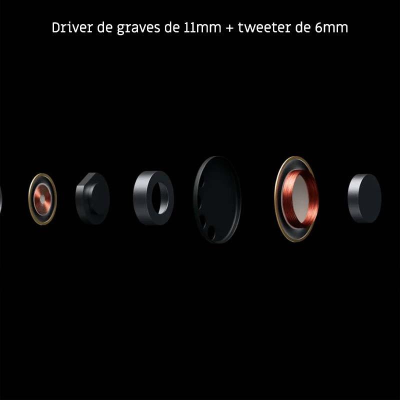 driver doble de los Auriculares Inalámbricos Nothing CMF Buds Pro 2 Gris Oscuro