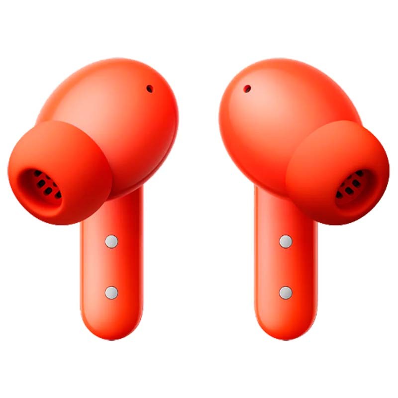 vista frontal de los Auriculares Inalámbricos Nothing CMF Buds Pro 2 Naranja