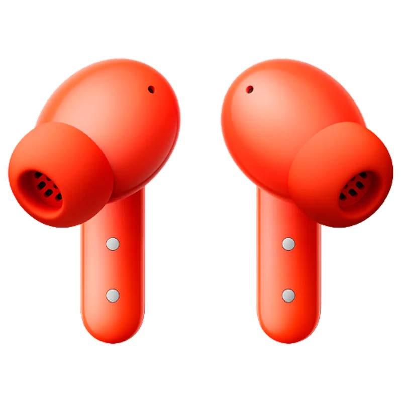 vista frontal de los Auriculares Inalámbricos Nothing CMF Buds Pro 2 Naranja