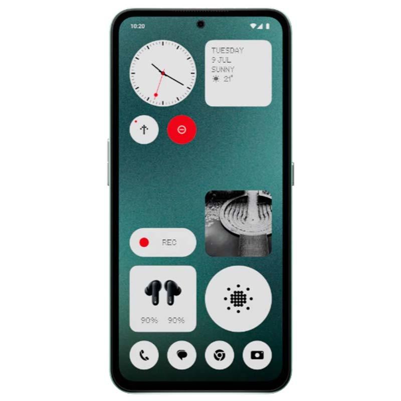 vista frontal do Telemóvel Nothing CMF Phone 1 5G 8GB/128GB Verde