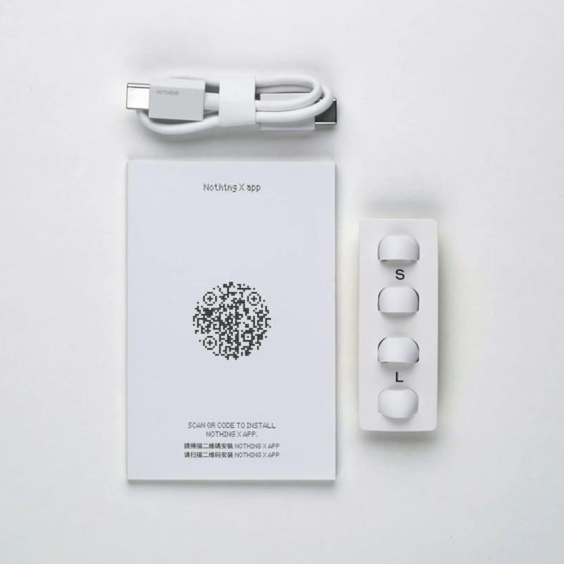 Boîte de Nothing Ear Blanc - Écouteurs Bluetooth