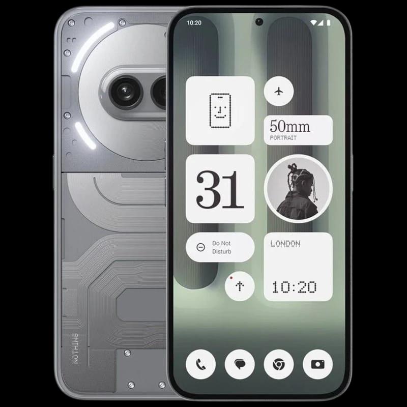 Nothing Phone 2a Plus 12GB/256GB Gris - Teléfono movil