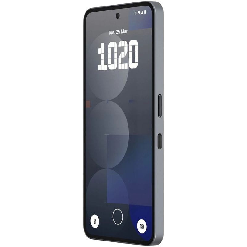 Nothing Phone 3a Pro 5G 12GB/256GB Gris imagen lateral