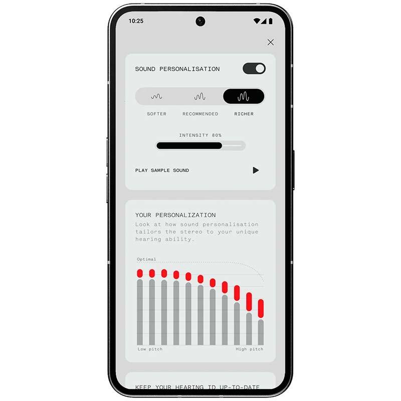 application Nothing X des Nothing Ear (open)