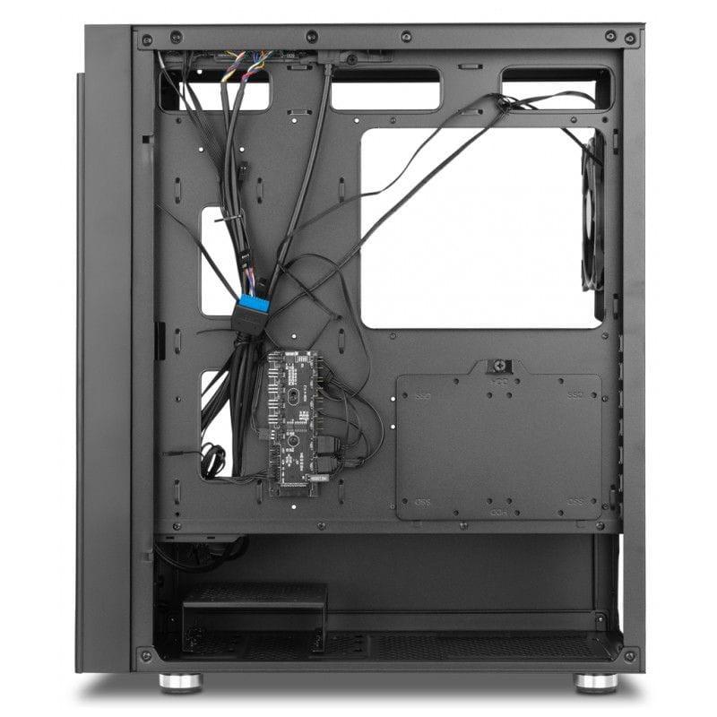 NOX Hummer Blaster Midi Caja PC Negro Inerior