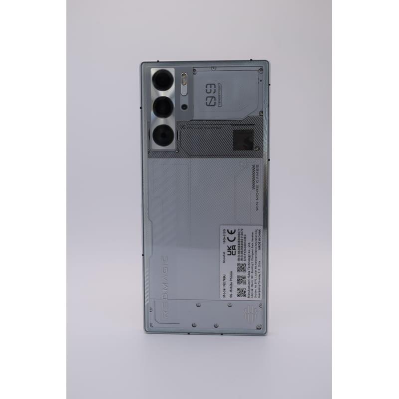 Foto real de la parte trasera del Nubia Redmagic 9 Pro 16GB/512GB Blanco- Teléfono Móvil