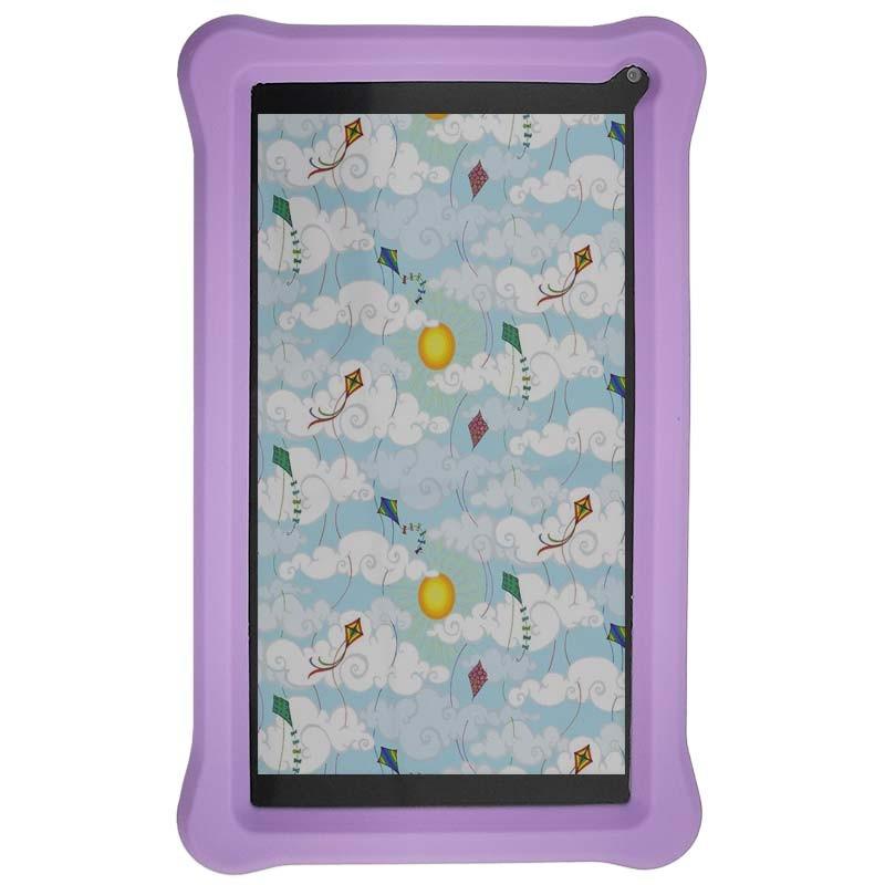 vista frontal de la Tablet para Niños Nüt Pad Kid K708N Lila