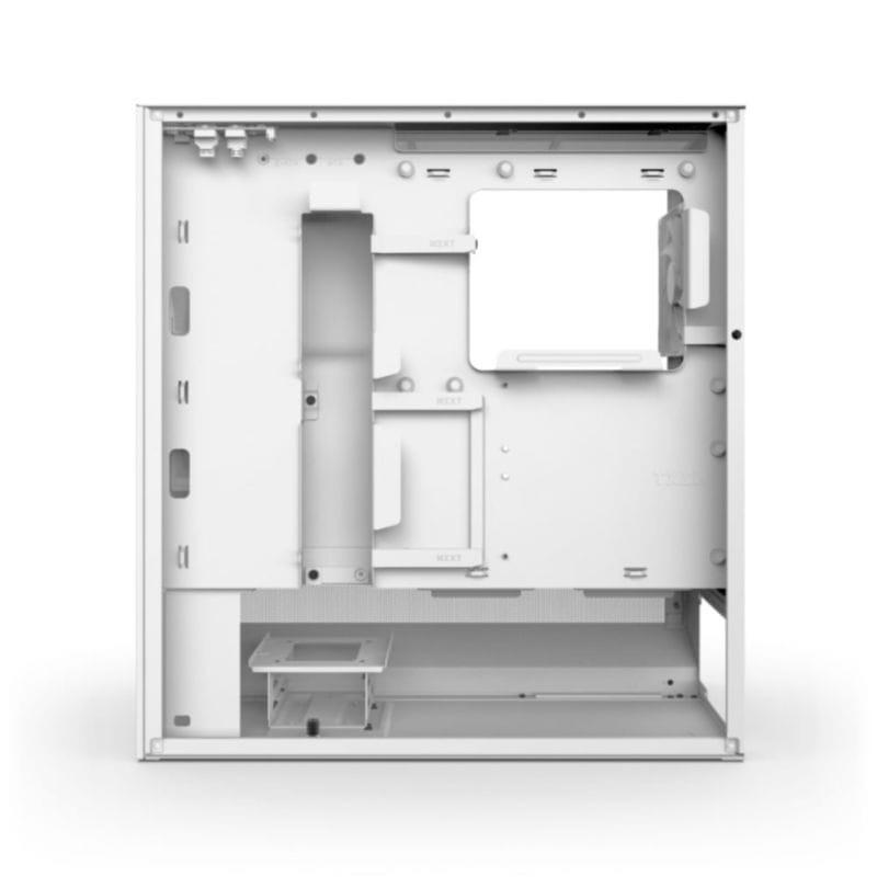 Panel lateral de la Midi Tower NZXT H5 FLOW (2024) Blanco