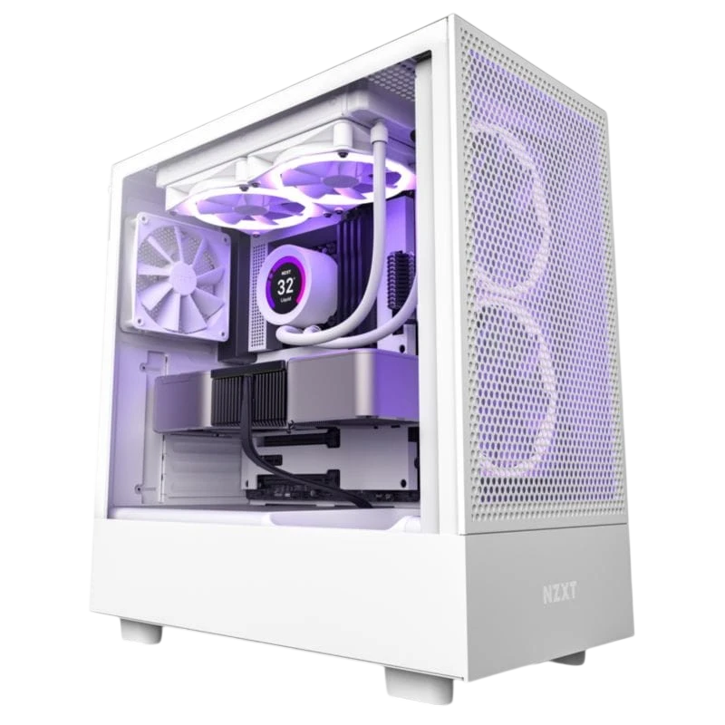 NZXT H5 Flow Midi Tower Blanco