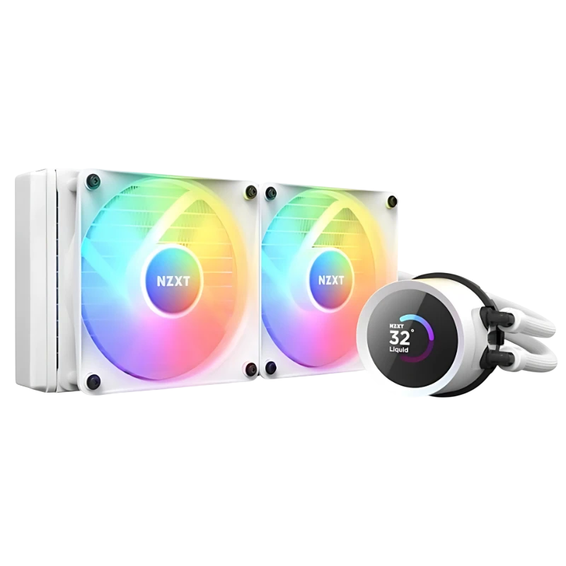 NZXT Kraken 240 RGB Blanco - Sistema de refrigeración líquida