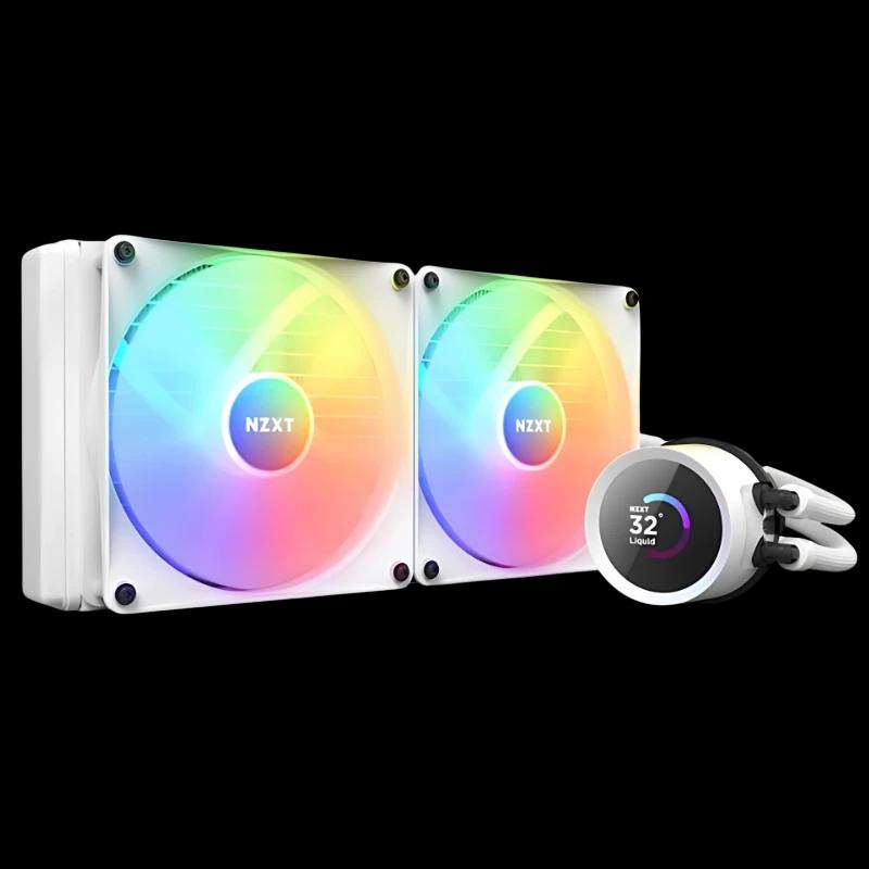 NZXT Kraken 280 RGB Blanco  - Sistema de refrigeración líquida
