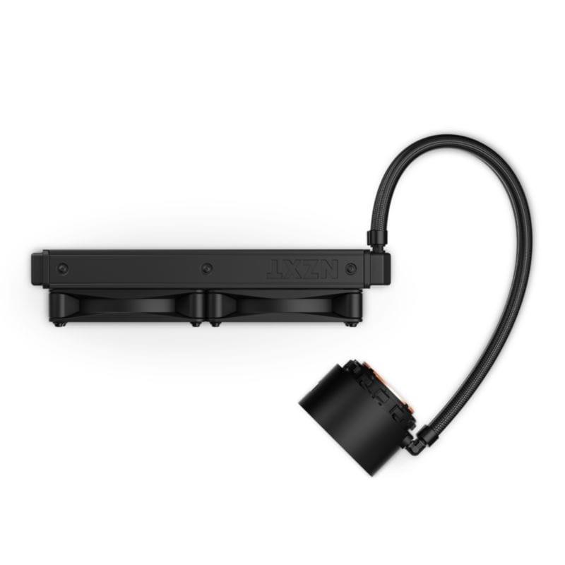 Vista cenital del Sistema de refrigeración líquida NZXT Kraken Elite 240 Negro