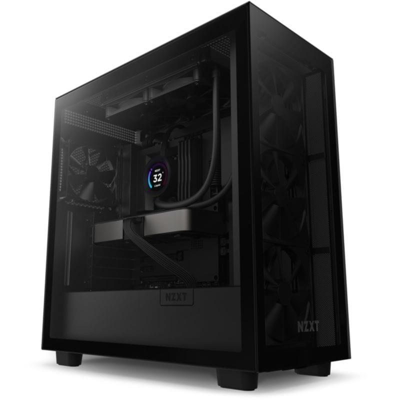 Sistema de refrigeración líquida NZXT Kraken Elite 240 Negro sobre chasis de PC