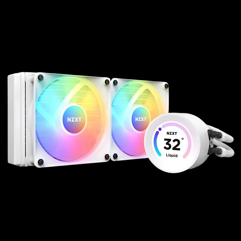 NZXT Kraken Elite 240 RGB Blanco - Sistema de refrigeración líquida