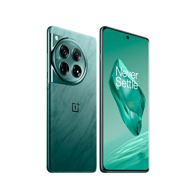 vista frontal y trasera del Teléfono móvil Oneplus 12 5G 16GB/512GB Verde
