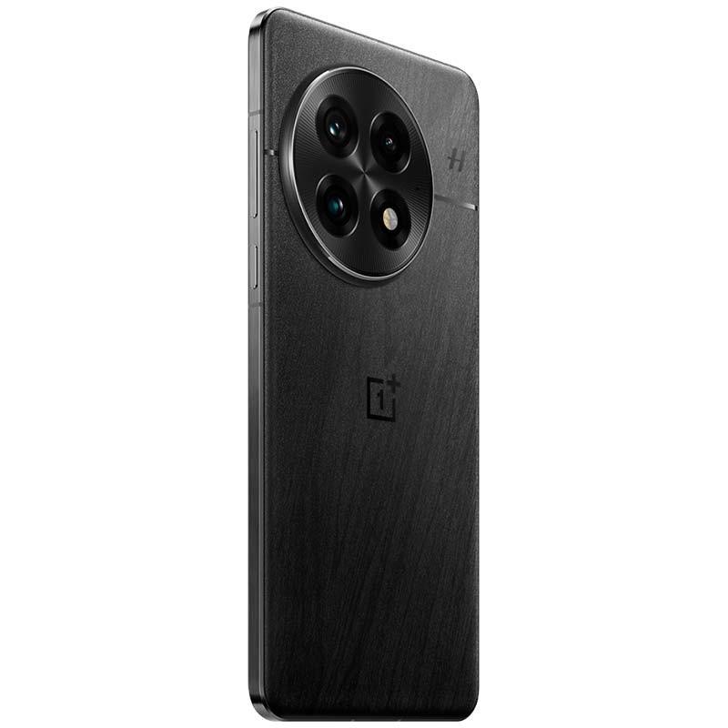 Oneplus 13 5G 16GB/512GB Negro Renovado Estado Excelente con trasera negra texturizada y gran módulo circular de triple cámara con flash discreto