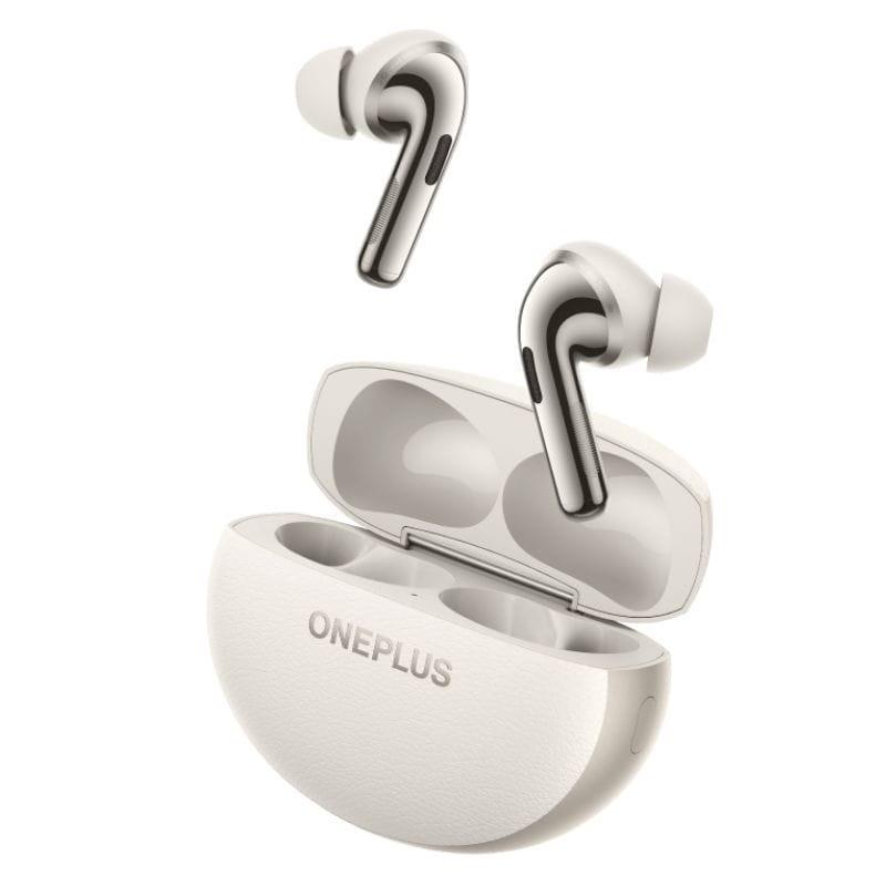 OnePlus Buds Pro 3 Blanco - Auriculares Bluetooth imagen fuera de la caja de carga