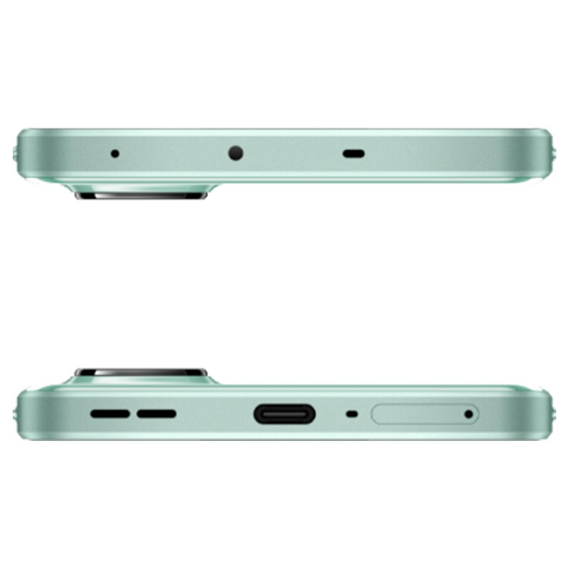 vue supérieure et inférieure du Téléphone portable Oneplus Nord 3 5G 8Go/128Go Vert