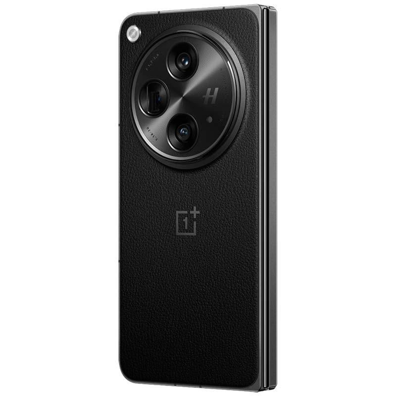 vista trasera del Teléfono móvil Oneplus Open 16GB/512GB Negro plegado