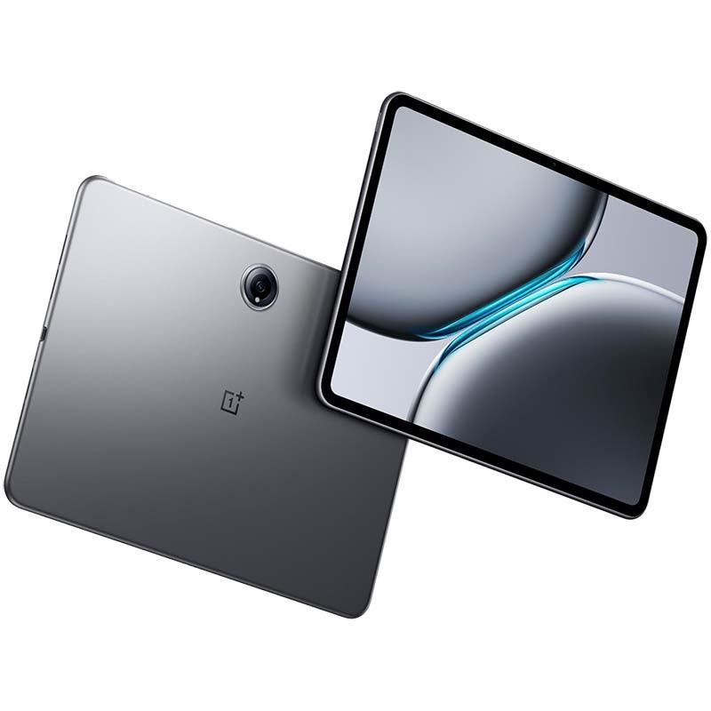 vista frontal, trasera y lateral de la Tablet Oneplus Pad 2 12GB/256GB Gris