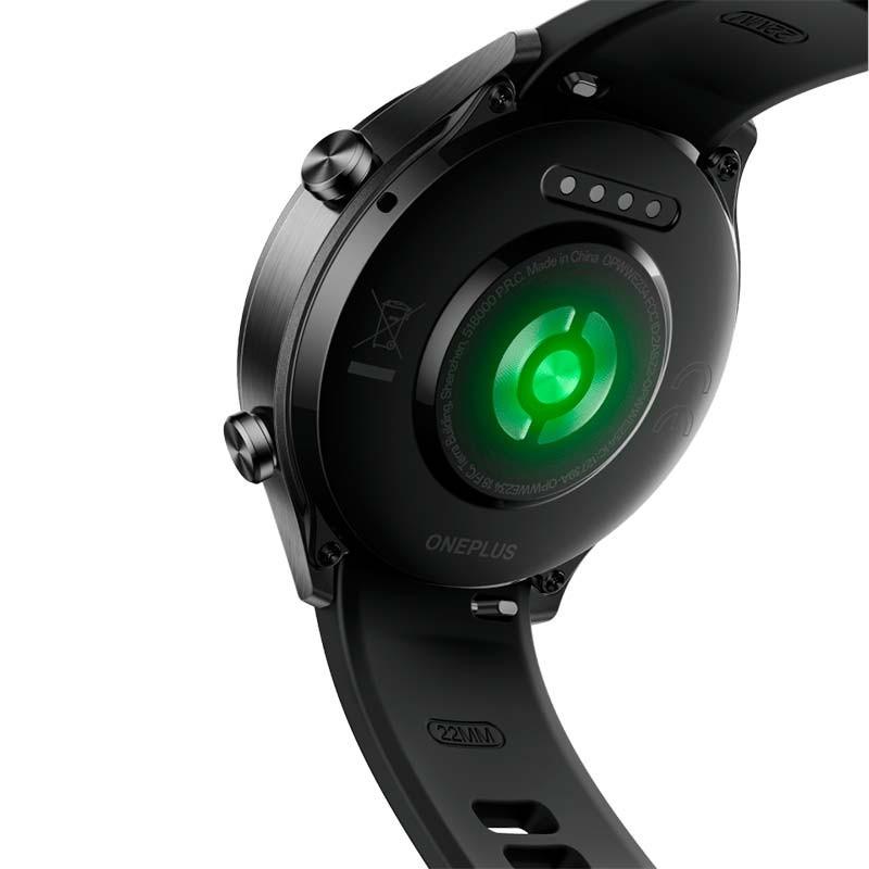 sensor PPG del Reloj inteligente OnePlus Watch 2R gris