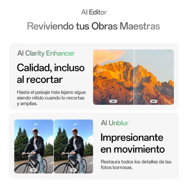 Oppo Reno13 FS 5G 12GB/512GB Plume Purple- Teléfono Móvil imágenes con calidad